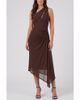 RACHEL Rachel Roy RACHEL Rachel Roy Kaia Lace One-Shoulder Midi Dress - 1