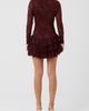 RACHEL Rachel Roy RACHEL Rachel Roy Kitra Lace Up Mini Dress - 2