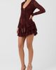 RACHEL Rachel Roy RACHEL Rachel Roy Kitra Lace Up Mini Dress - 3