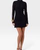 RACHEL Rachel Roy RACHEL Rachel Roy Lucia Mock Neck Lace Mini Dress - 1