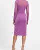 RACHEL Rachel Roy RACHEL Rachel Roy Lydia Mock Neck Mesh Dress - 2