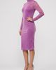 RACHEL Rachel Roy RACHEL Rachel Roy Lydia Mock Neck Mesh Dress - 3