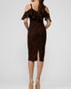 RACHEL Rachel Roy RACHEL Rachel Roy Marcella Printed Off the Shoulder Ruffle Midi Dress - 2