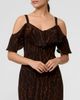RACHEL Rachel Roy RACHEL Rachel Roy Marcella Printed Off the Shoulder Ruffle Midi Dress - 4