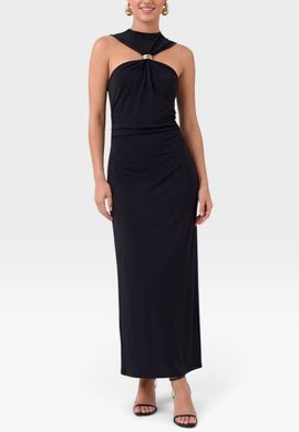 RACHEL Rachel Roy RACHEL Rachel Roy Pricilla High Neck Midi Dress