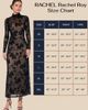 RACHEL Rachel Roy RACHEL Rachel Roy Ramy Flocked Mesh Midi Dress - 5
