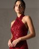 RACHEL Rachel Roy RACHEL Rachel Roy Sequin Harland Halter Midi Dress - 4