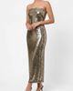 RACHEL Rachel Roy RACHEL Rachel Roy Yuri Strapless Sequin Midi Dress - 3