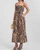 RACHEL Rachel Roy RACHEL Rachel Roy Zerra Smocked Corset Maxi Dress - 3