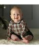 Rachel Riley Rachel Riley Boys' Ivory Tartan Cord Shirt and Short Set - 3