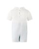 Rachel Riley Rachel Riley Boys' Pima Sailboat Embroidered Babysuit - 2