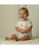 Rachel Riley Rachel Riley Boys' Pima Sailboat Embroidered Babysuit - 3