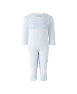Rachel Riley Rachel Riley Boys' Pima Smocked Footie
