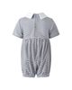 Rachel Riley Rachel Riley Boys' Pima Stripe Smocked Bubble - 2