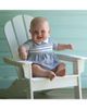 Rachel Riley Rachel Riley Boys' Pima Stripe Smocked Bubble - 3