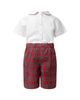 Rachel Riley Rachel Riley Boys' Tartan Shirt and Short Set - 3