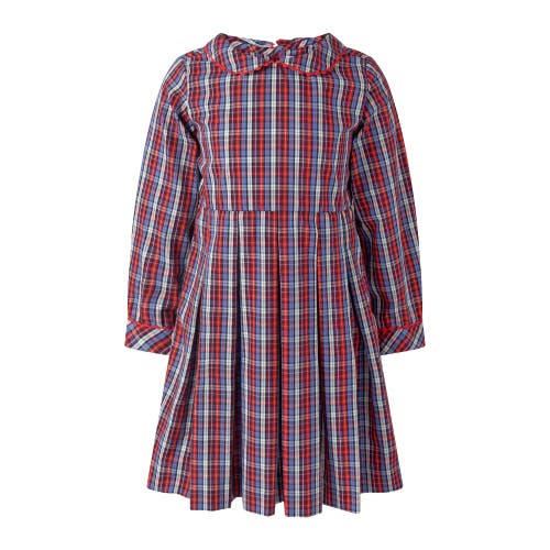 Rachel Riley Rachel Riley Check Pleated Dress