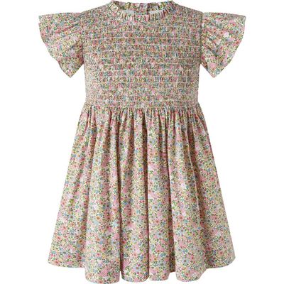 Rachel Riley Clothes Designer Rachel Riley - Floral Ruched Dress
