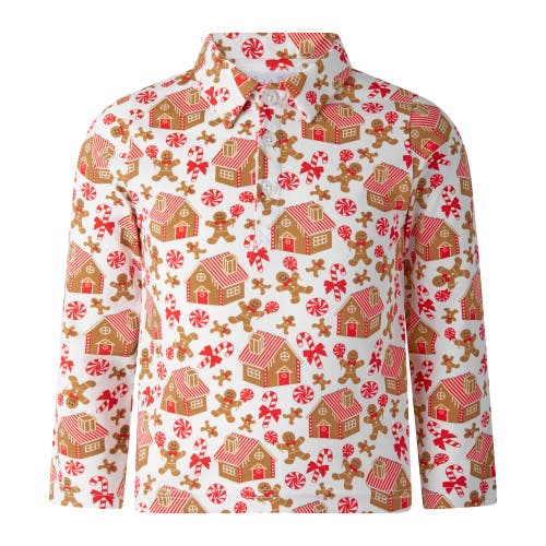 Rachel Riley Rachel Riley Gingerbread Polo