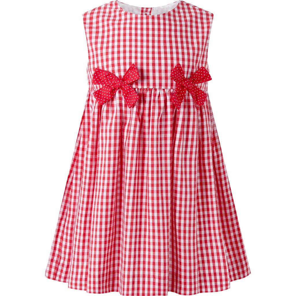 Rachel Riley Clothes Designer Rachel Riley - Gingham Bow Dress