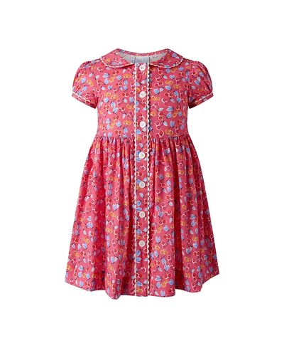 Rachel Riley Rachel Riley Girls' Cherry Button-Front Dress