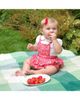 Rachel Riley Rachel Riley Girls' Cherry Dungaree and Blouse Set - 3