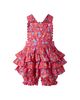 Rachel Riley Rachel Riley Girls' Cherry Dungaree and Blouse Set - 4