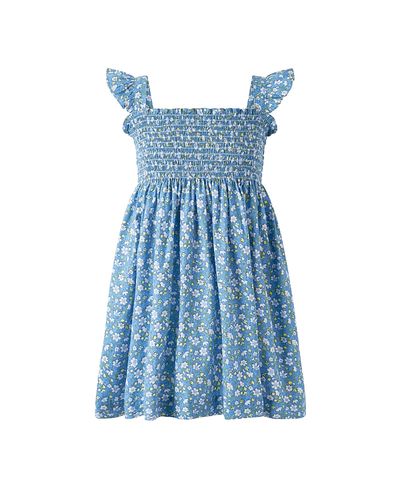 Rachel Riley Rachel Riley Girls' Ditsy Daisy Ruched Dress