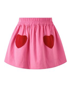 Rachel Riley Rachel Riley Girls' Heart Pocket Babycord Skirt