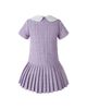 Rachel Riley Rachel Riley Girls' Peter Pan Collar Tweed Dress - 2