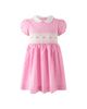 Rachel Riley Rachel Riley Girls' Seersucker Heart Smocked Dress - 1