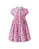 Rachel Riley Rachel Riley Girls' Smocked Button-Front Dress - 1