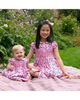 Rachel Riley Rachel Riley Girls' Smocked Button-Front Dress - 4