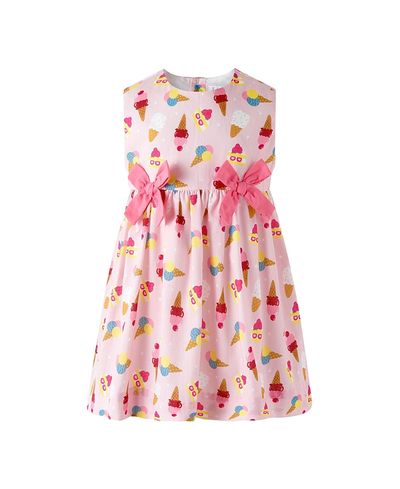 Rachel Riley Rachel Riley Girls' Summer Treats Bow Dress and Bloomers