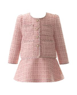 Rachel Riley Rachel Riley Girls' Tweed Jacket and Skirt Set