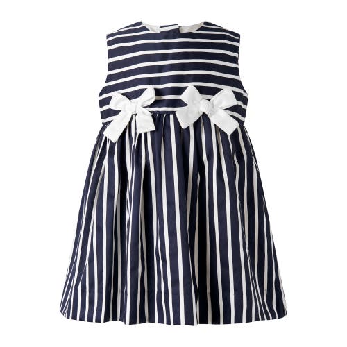 Rachel Riley Rachel Riley Stripe Bow Dress & Bloomers