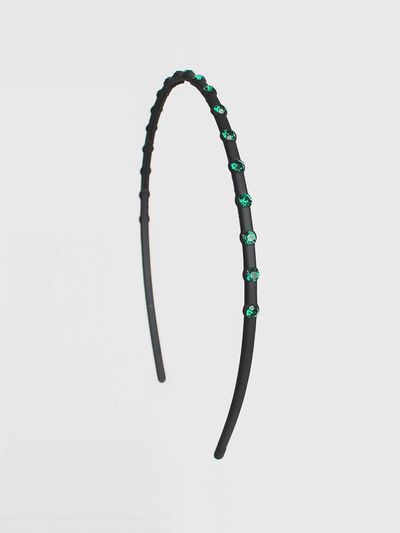 RACOHA Cubic Zirconia Seamless Pain-Free Headband