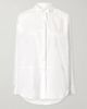 RÙADH Dune tie-detailed cotton-sateen shirt - 1