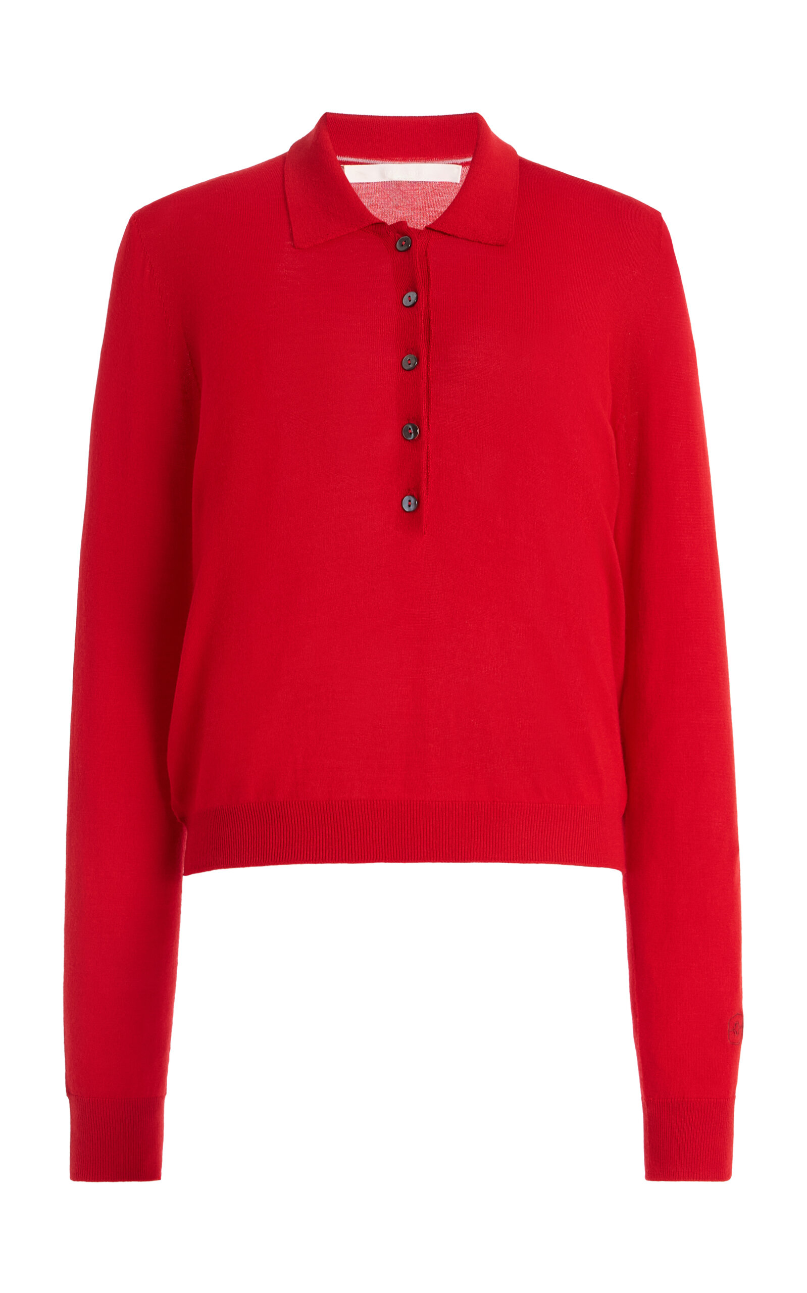 RÙADH RÙADH The Dea Wool Polo Shirt