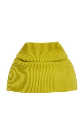 RÙADH RÙADH The Lossie Ribbed Cashmere Scarf