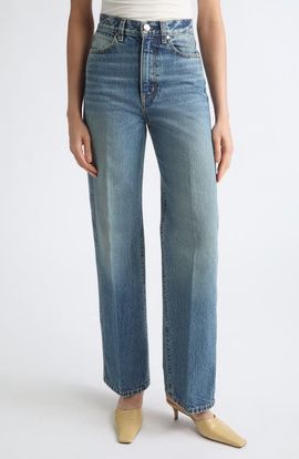 RÙADH RÙADH The Quinn High Waist Straight Leg Jeans