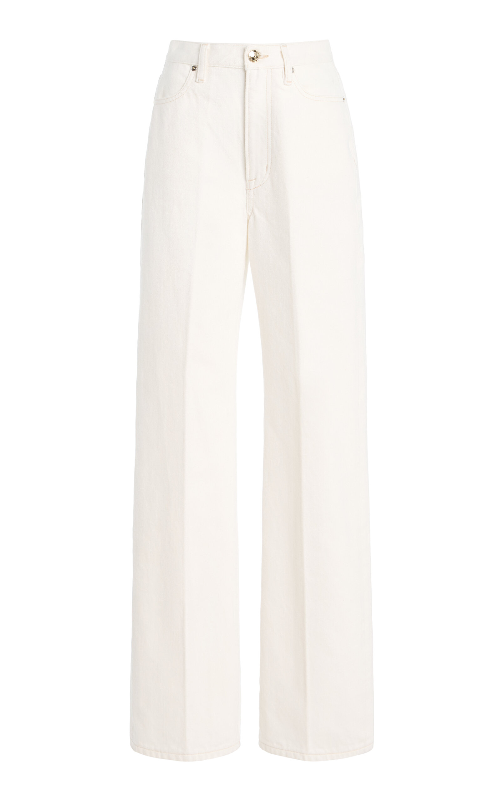 RÙADH RÙADH The Quinn Selvedge HighRise StraightLeg Jeans