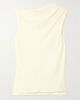 RÙADH Toga draped ribbed organic cotton and modal-blend top - 1