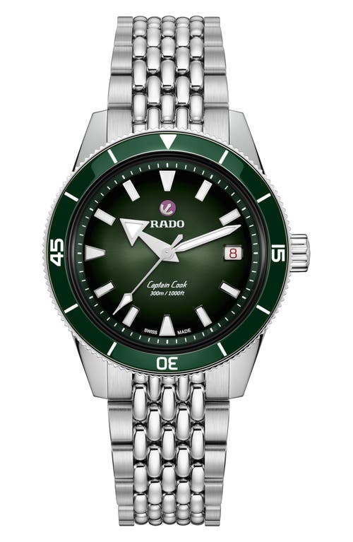RADO RADO Captain Cook Gradient Automatic Bracelet Watch, 42mm
