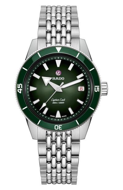 RADO RADO Captain Cook Gradient Automatic Bracelet Watch, 42mm