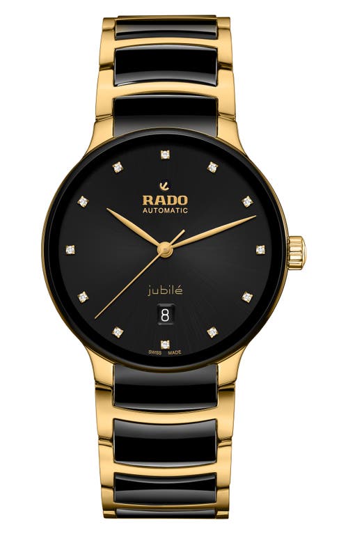 RADO RADO Centrix Superjubilé Diamond Bracelet Watch, 39.5mm