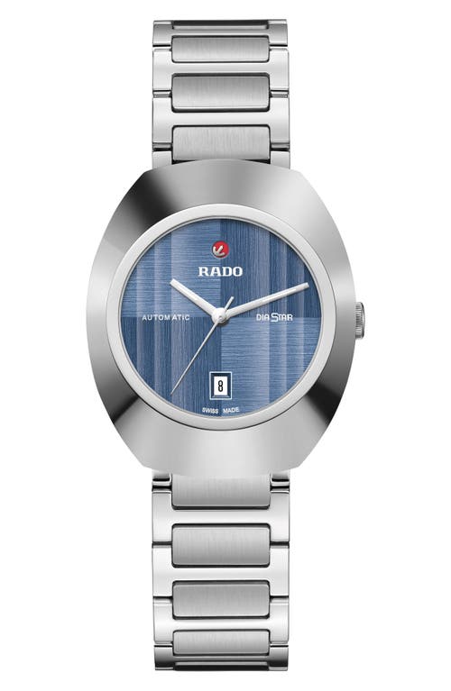 RADO RADO DiaStar Original Automatic Bracelet Watch, 30mm