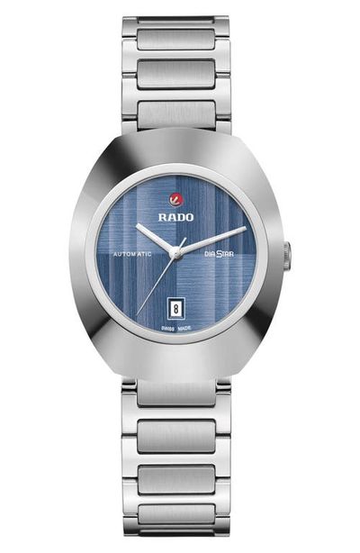RADO RADO DiaStar Original Automatic Bracelet Watch, 30mm