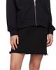 Raf Simons Raf Simons Black Frayed Denim Miniskirt - 4