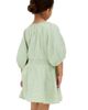 Raffya Kids Raffya Kids Soipoi Ruched V-Neck Dress - 3